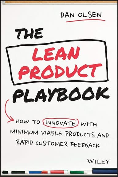 The lean product playbook cover