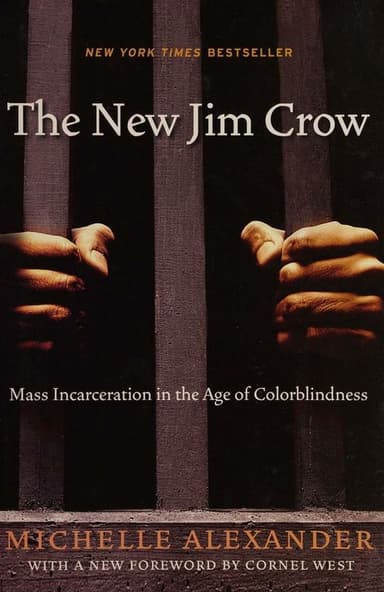 The New Jim Crow cover