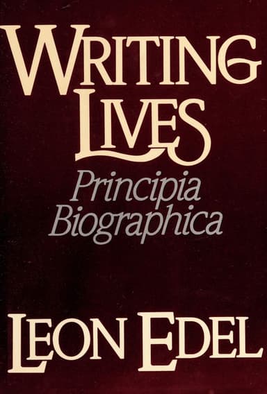 Writing Lives cover