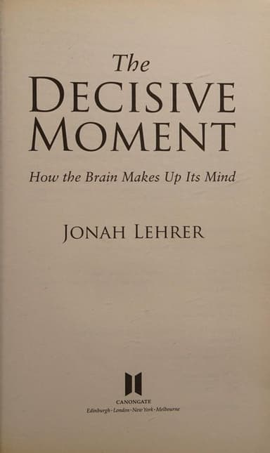 The Decisive Moment cover