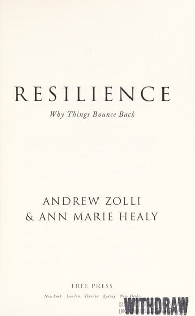 Resilience cover
