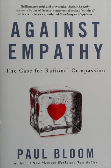 Against empathy cover