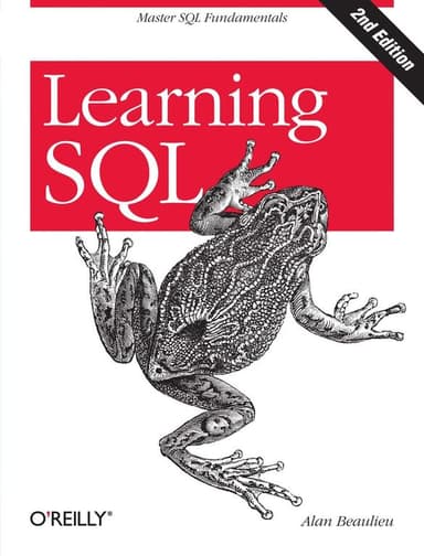 Learning SQL cover