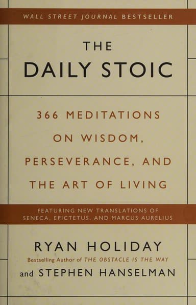 The daily stoic cover