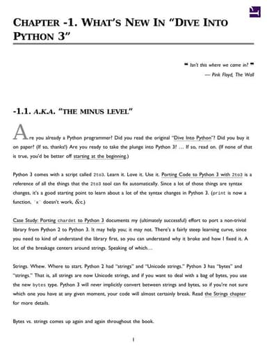 Dive into Python 3 cover