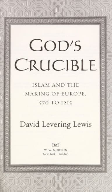 God's crucible cover