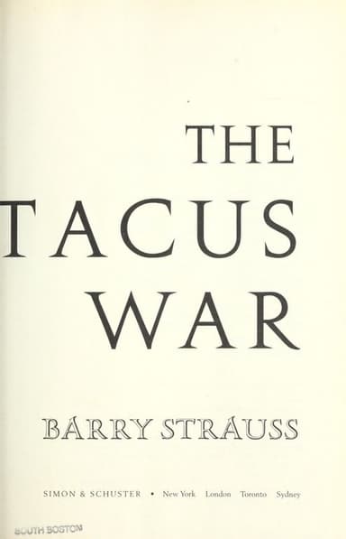 The Spartacus war cover