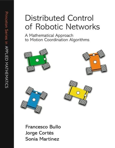 Distributed control of robotic networks cover