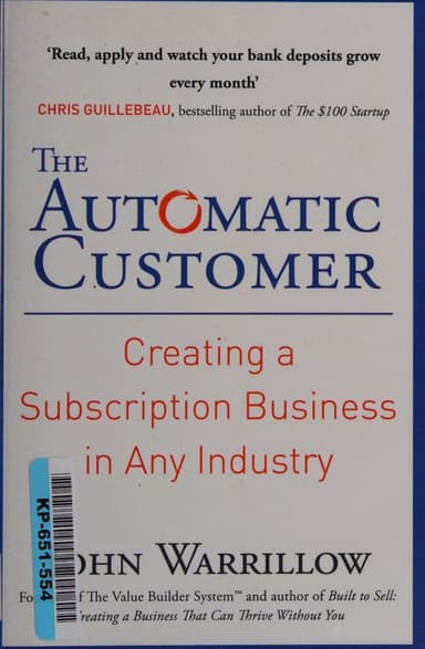 The automatic customer cover
