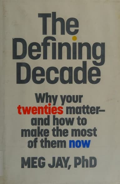 The defining decade cover
