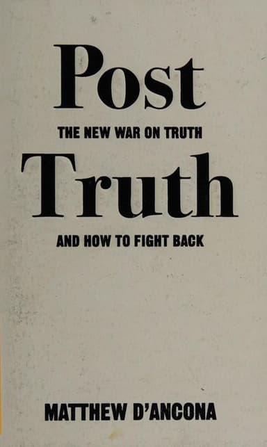 Post Truth cover