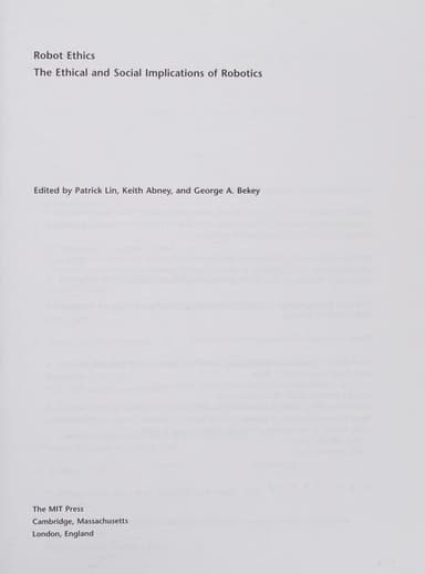Robot ethics cover