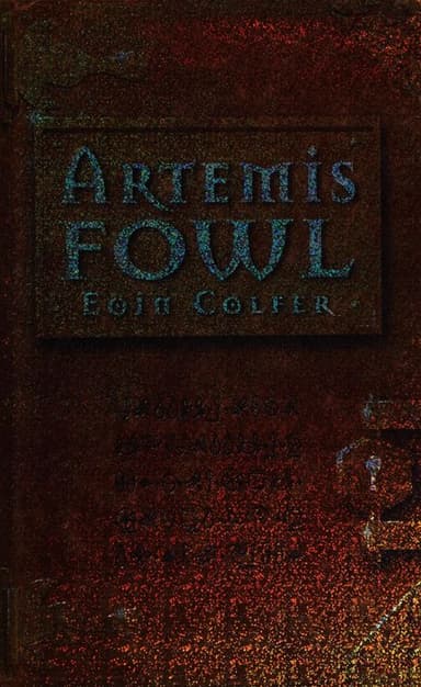 Artemis Fowl cover