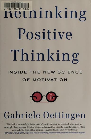 Rethinking Positive Thinking cover