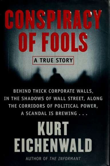 Conspiracy of fools cover