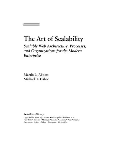 The art of scalability cover