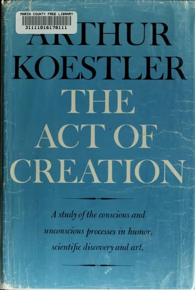 The act of creation cover