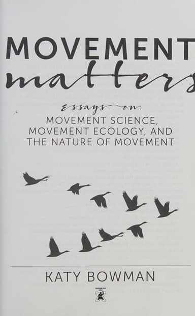 Movement matters cover