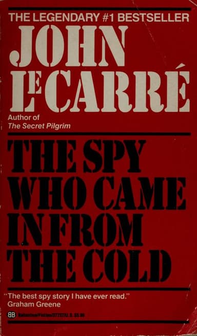 The Spy Who Came in from the Cold cover