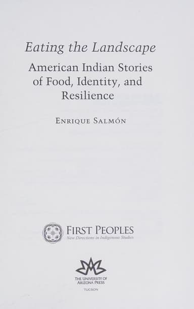 Eating the landscape cover