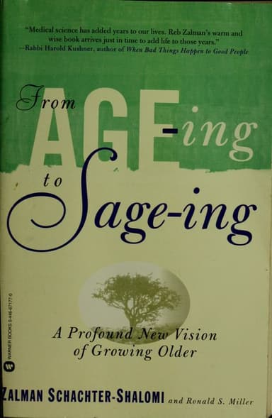 From age-ing to sage-ing cover