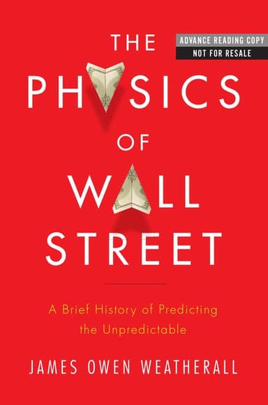 The physics of Wall Street cover
