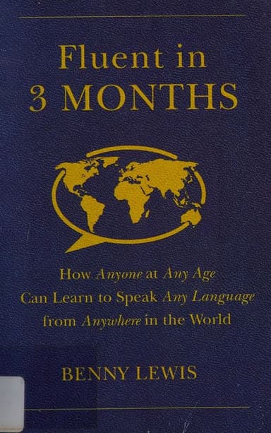 Fluent in 3 months cover
