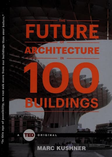 The future of architecture in 100 buildings cover