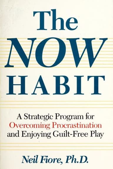 The now habit cover