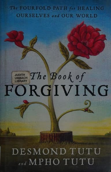 The book of forgiving cover