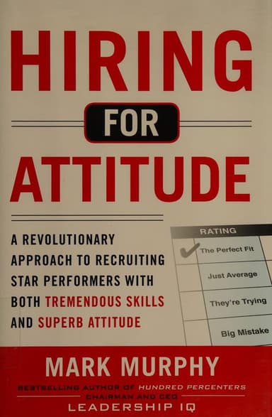 Hiring for attitude cover