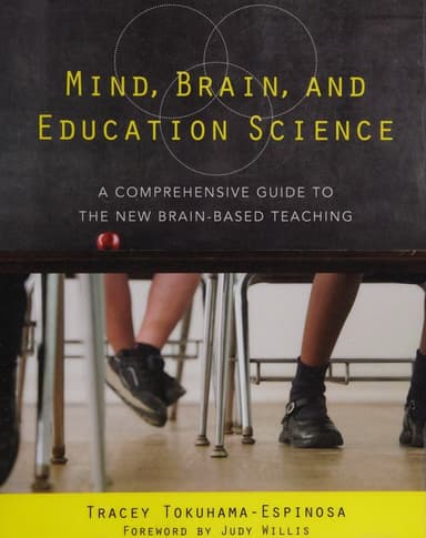 Mind, brain, and education science cover