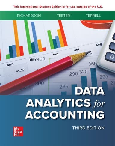 Data Analytics for Accounting cover