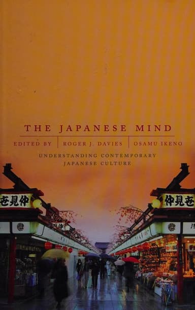 The Japanese mind cover