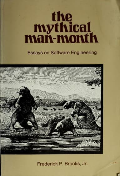The Mythical Man-Month cover