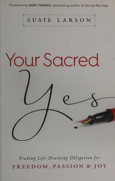 Your sacred yes cover