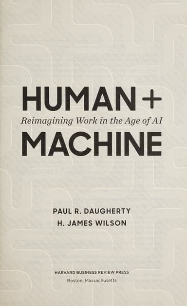 Human + machine cover