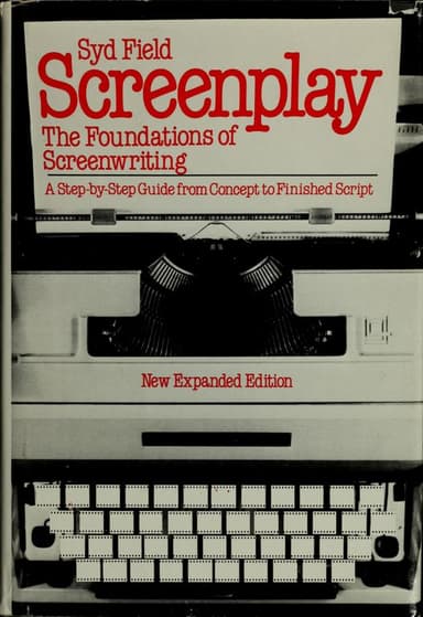 Screenplay cover
