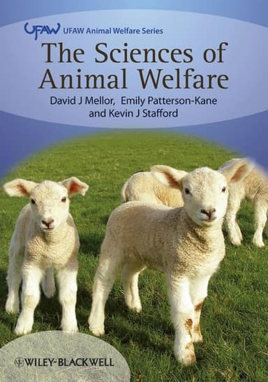 The sciences of animal welfare cover