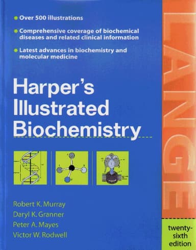 Harper's illustrated biochemistry cover