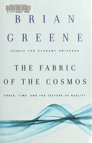 The fabric of the cosmos cover