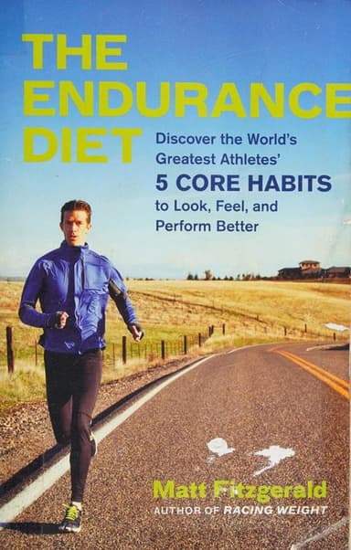 The endurance diet cover