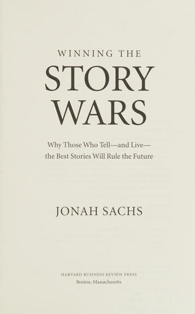 Winning the story wars cover