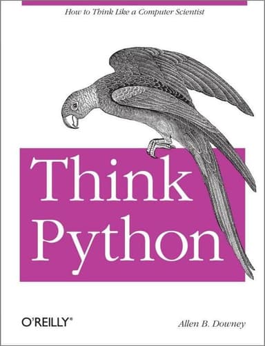Think Python cover