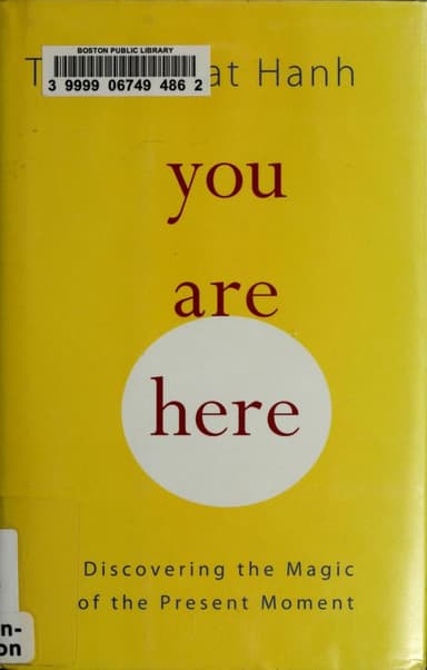 You are here cover