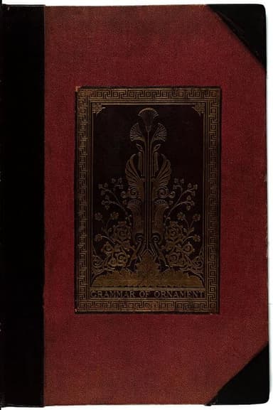 The grammar of ornament cover