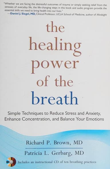 The healing power of the breath cover