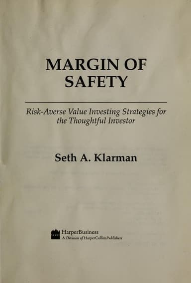 Margin of safety cover