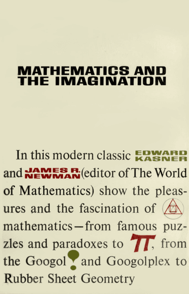 Mathematics and the Imagination cover