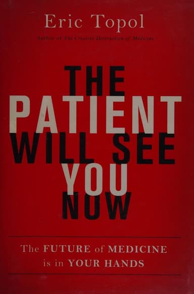 The patient will see you now cover